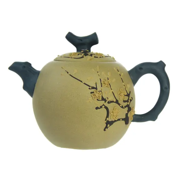 Чайник глиняный 300 мл, Объем мл: 300, Цвет: Песочный оптом в BestTea, фото 