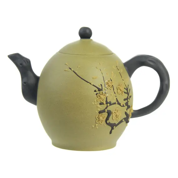 Чайник глиняный 370 мл, Объем мл: 370, Цвет: Песочный оптом в BestTea, фото 