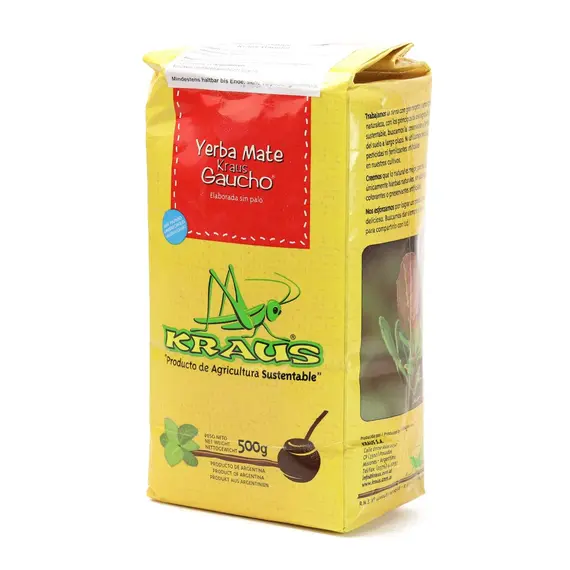 Йерба мате Kraus Gaucho - sin palo 500 г оптом в BestTea, фото 
