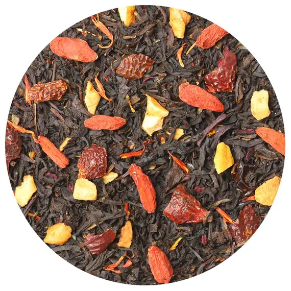 Чай черный с ягодами годжи в чайном магазине BestTea, фото 