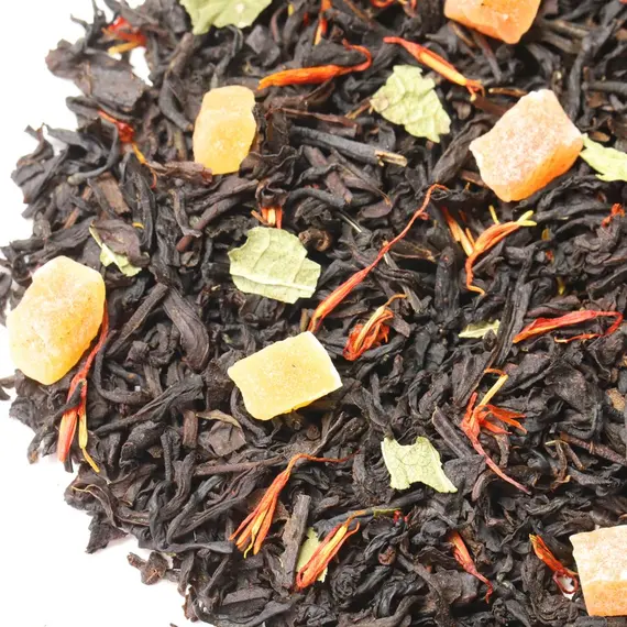 Чай черный с персиком в чайном магазине BestTea, фото , изображение 4