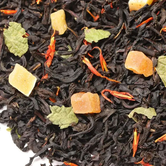 Чай черный с персиком в чайном магазине BestTea, фото , изображение 5