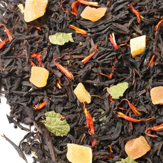 Чай черный с персиком в чайном магазине BestTea, фото , изображение 7