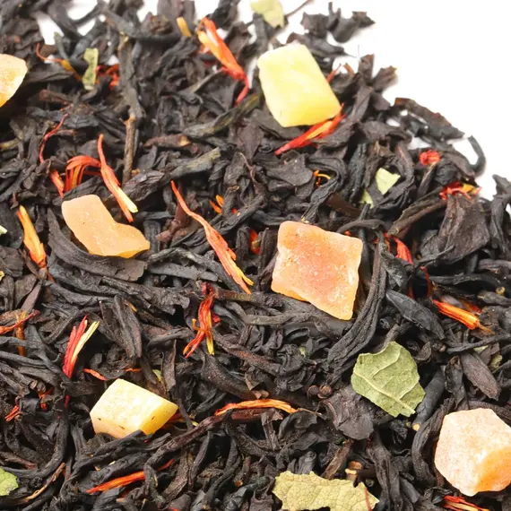 Чай черный с персиком в чайном магазине BestTea, фото , изображение 8