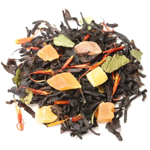 Чай черный с персиком в чайном магазине BestTea, фото , изображение 10