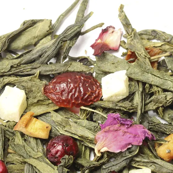 Чай зеленый Индийское лето, ароматизированный оптом в BestTea, фото , изображение 2