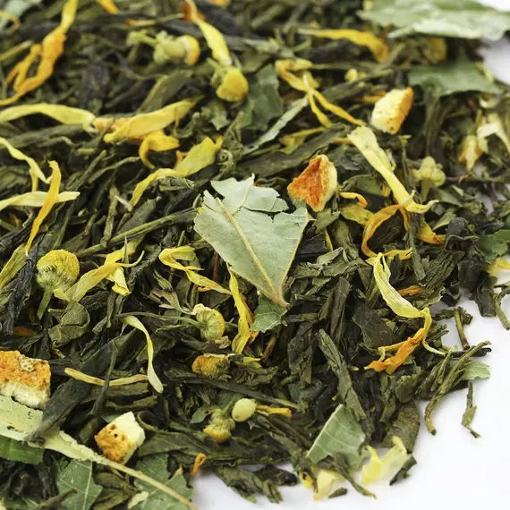 Чай зеленый Японская липа, ароматизированный в чайном магазине BestTea, фото , изображение 2