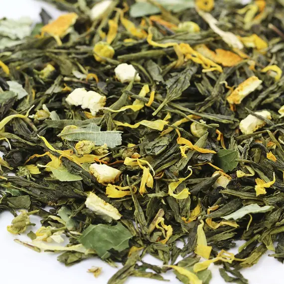 Чай зеленый Японская липа, ароматизированный в чайном магазине BestTea, фото , изображение 3