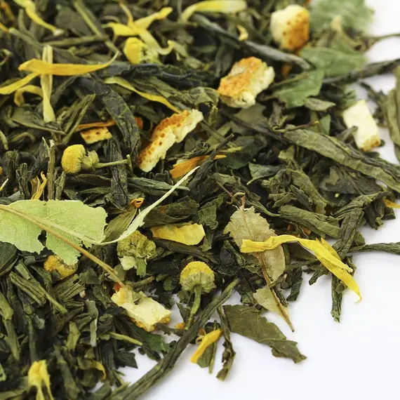 Чай зеленый Японская липа, ароматизированный в чайном магазине BestTea, фото , изображение 5