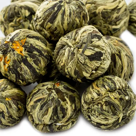 Чай связанный Восход Солнца со вкусом апельсина в чайном магазине BestTea, фото , изображение 4