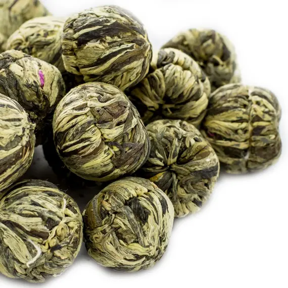 Чай связанный Персик Бессмертия с жасмином оптом в BestTea, фото , изображение 3
