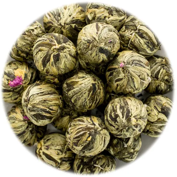 Чай связанный Персик Бессмертия с жасмином оптом в BestTea, фото , изображение 2