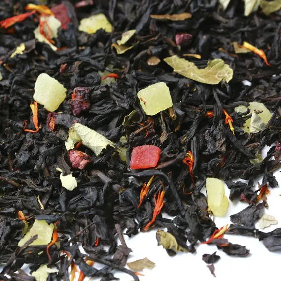 Чай черный Йогурт с малиной оптом в BestTea, фото , изображение 2