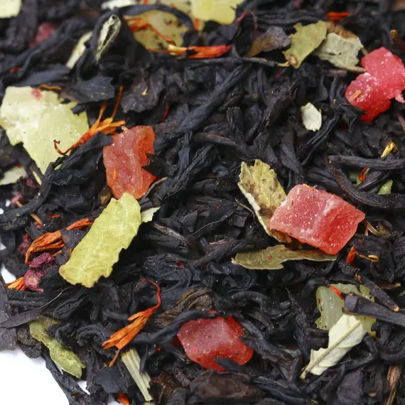Чай черный Йогурт с малиной оптом в BestTea, фото , изображение 5