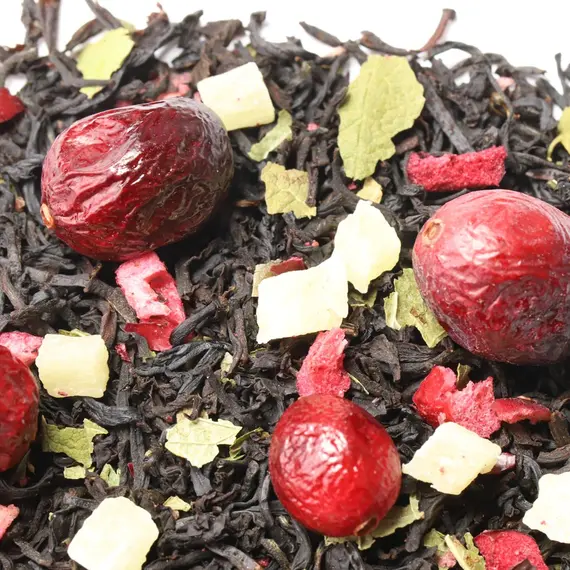 Чай черный Клюква с ванилью Премиум оптом в BestTea, фото , изображение 3