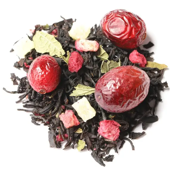 Чай черный Клюква с ванилью Премиум оптом в BestTea, фото , изображение 6