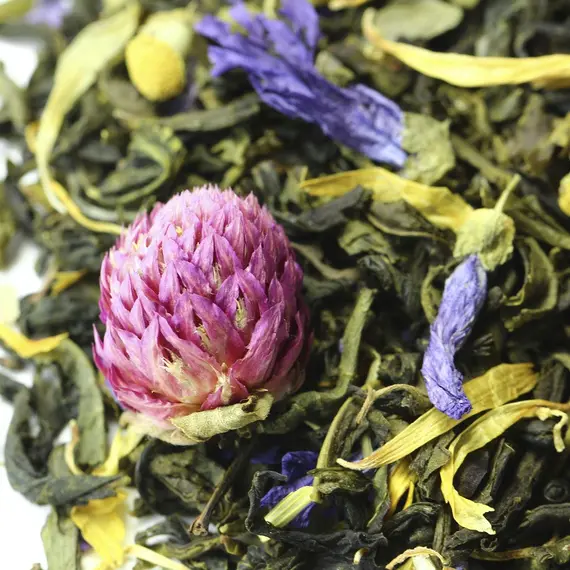 Чай зеленый Летний луг, ароматизированный в чайном магазине BestTea, фото , изображение 2