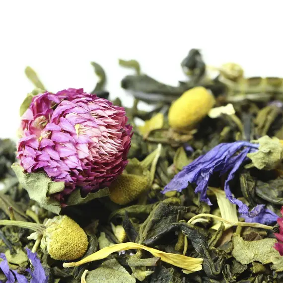Чай зеленый Летний луг, ароматизированный в чайном магазине BestTea, фото , изображение 3
