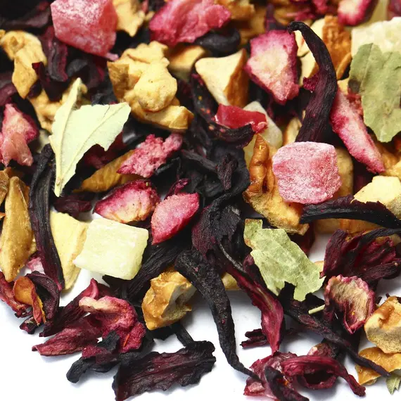 Чай фруктовый Вишневый пунш, ароматизированный в чайном магазине BestTea, фото , изображение 2