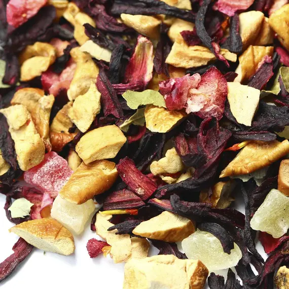 Чай фруктовый Вишневый пунш, ароматизированный в чайном магазине BestTea, фото , изображение 5