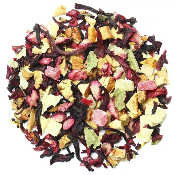 Чай фруктовый Вишневый пунш, ароматизированный в чайном магазине BestTea, фото , изображение 6