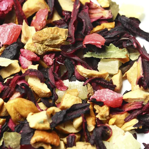 Чай фруктовый Вишневый пунш, ароматизированный в чайном магазине BestTea, фото , изображение 8