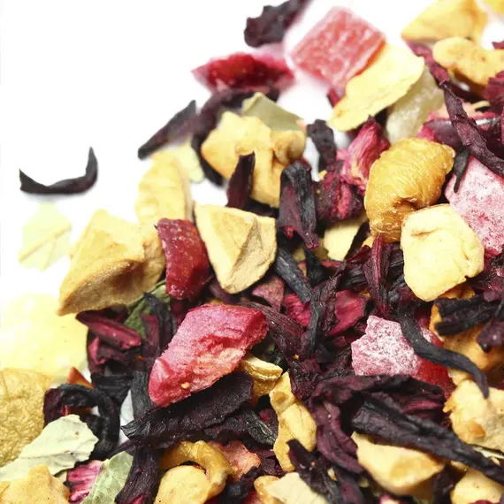 Чай фруктовый Вишневый пунш, ароматизированный в чайном магазине BestTea, фото , изображение 9