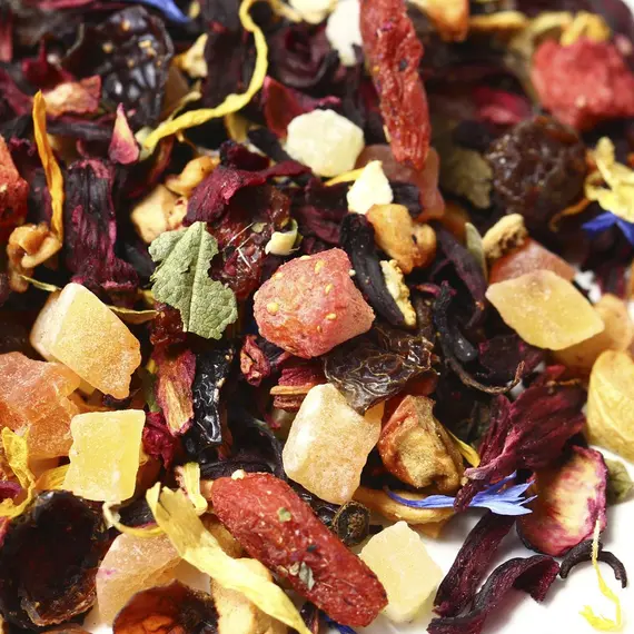 Чай фруктовый Фруктовая мечта, ароматизированный оптом в BestTea, фото , изображение 6