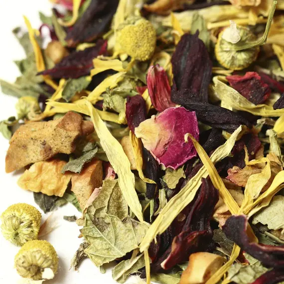 Чай травяной Малина с мятой оптом в BestTea, фото , изображение 5