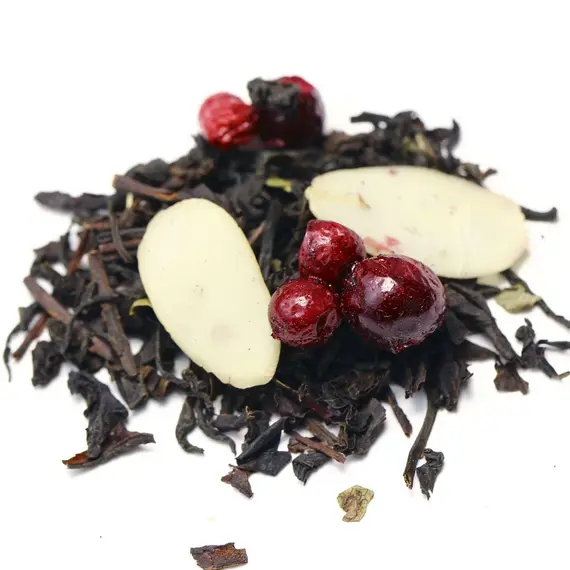 Чай черный Брусника с миндалем в чайном магазине BestTea, фото , изображение 11