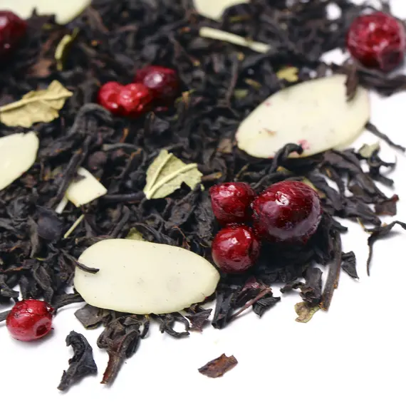 Чай черный Брусника с миндалем в чайном магазине BestTea, фото , изображение 12