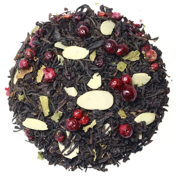 Чай черный Брусника с миндалем в чайном магазине BestTea, фото , изображение 6