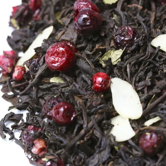 Чай черный Брусника с миндалем в чайном магазине BestTea, фото , изображение 10