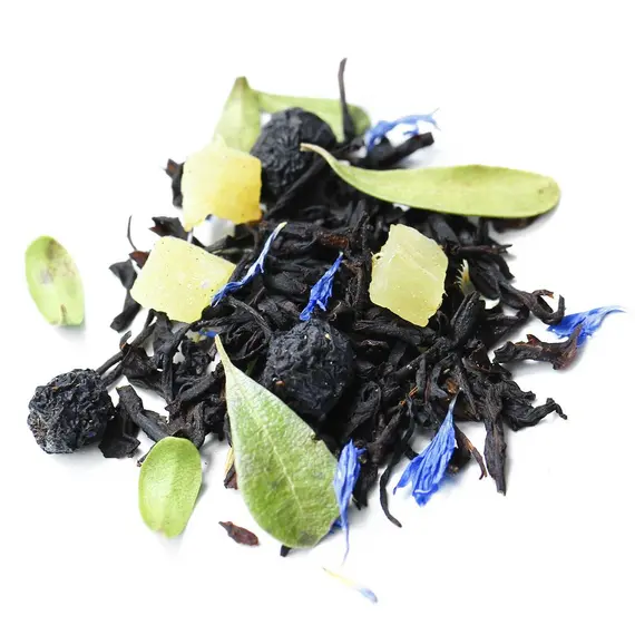 Чай черный Черника в йогурте в чайном магазине BestTea, фото , изображение 9