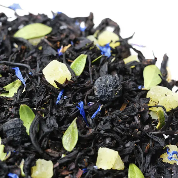 Чай черный Черника в йогурте в чайном магазине BestTea, фото , изображение 5