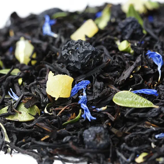 Чай черный Черника в йогурте в чайном магазине BestTea, фото , изображение 2