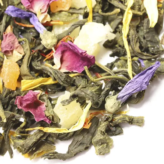 Чай зеленый Грезы Шейха, ароматизированный оптом в BestTea, фото , изображение 3