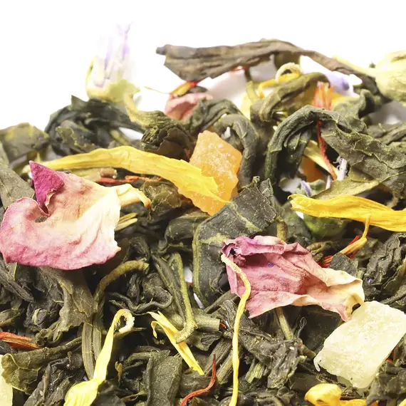 Чай зеленый Грезы Шейха, ароматизированный оптом в BestTea, фото , изображение 4
