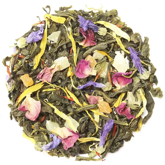 Чай зеленый Грезы Шейха, ароматизированный оптом в BestTea, фото 