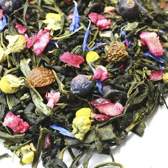 Чай зеленый Чайная Муза, ароматизированный оптом в BestTea, фото , изображение 2