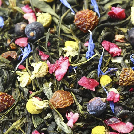 Чай зеленый Чайная Муза, ароматизированный оптом в BestTea, фото , изображение 3