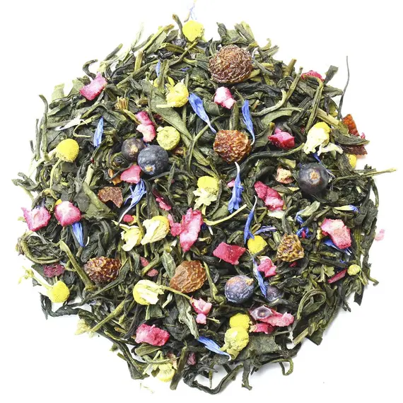 Чай зеленый Чайная Муза, ароматизированный оптом в BestTea, фото 