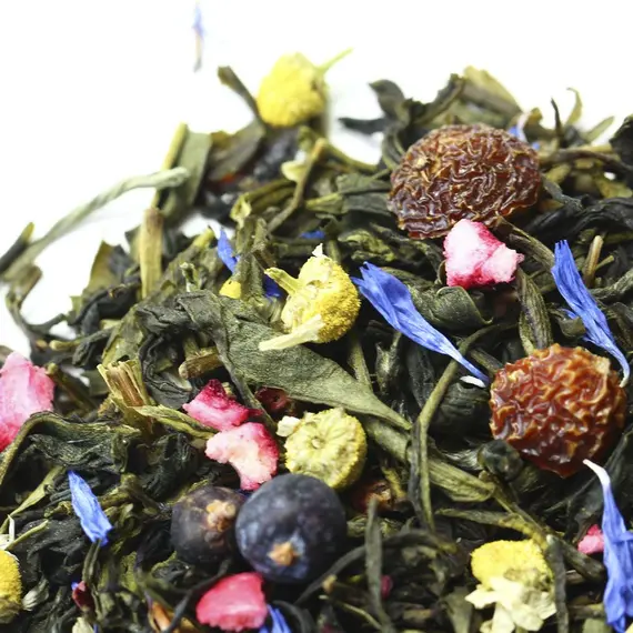 Чай зеленый Чайная Муза, ароматизированный оптом в BestTea, фото , изображение 4