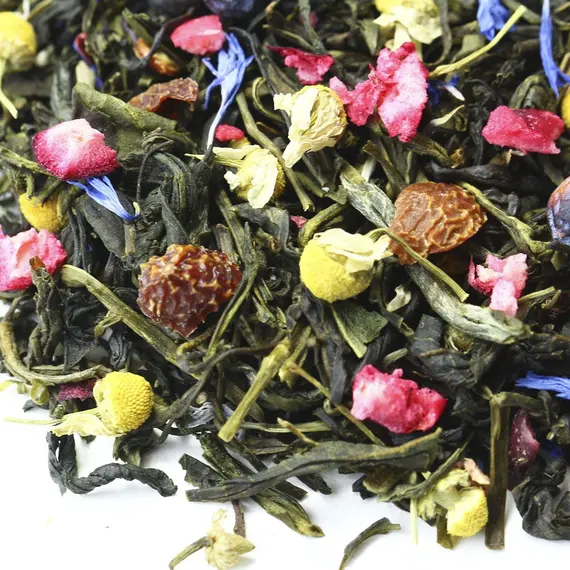 Чай зеленый Чайная Муза, ароматизированный оптом в BestTea, фото , изображение 5