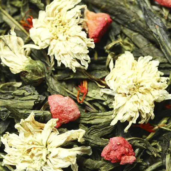 Чай зеленый Чай для фаворитки, ароматизированный оптом в BestTea, фото , изображение 3