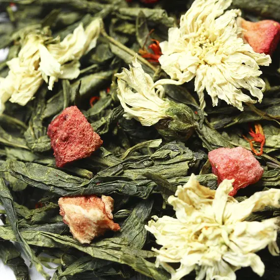 Чай зеленый Чай для фаворитки, ароматизированный оптом в BestTea, фото , изображение 4