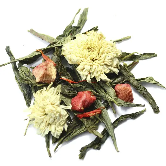 Чай зеленый Чай для фаворитки, ароматизированный оптом в BestTea, фото , изображение 5