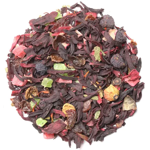 Чай фруктовый с арбузом, ароматизированный в чайном магазине BestTea, фото , изображение 6
