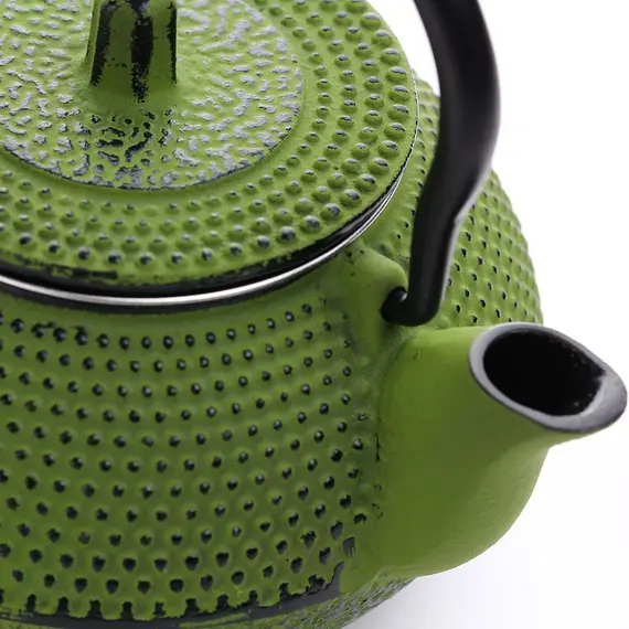Чайник чугунный зеленый 200 мл, Объем мл: 200, Цвет: Зеленый оптом в BestTea, фото , изображение 5
