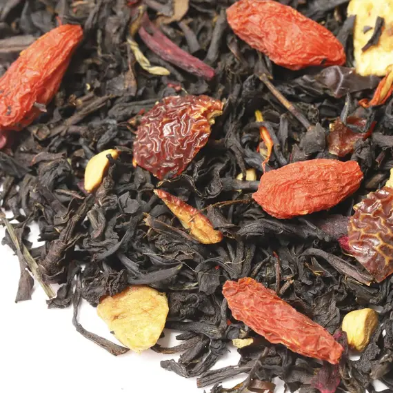 Чай черный с ягодами годжи в чайном магазине BestTea, фото , изображение 6